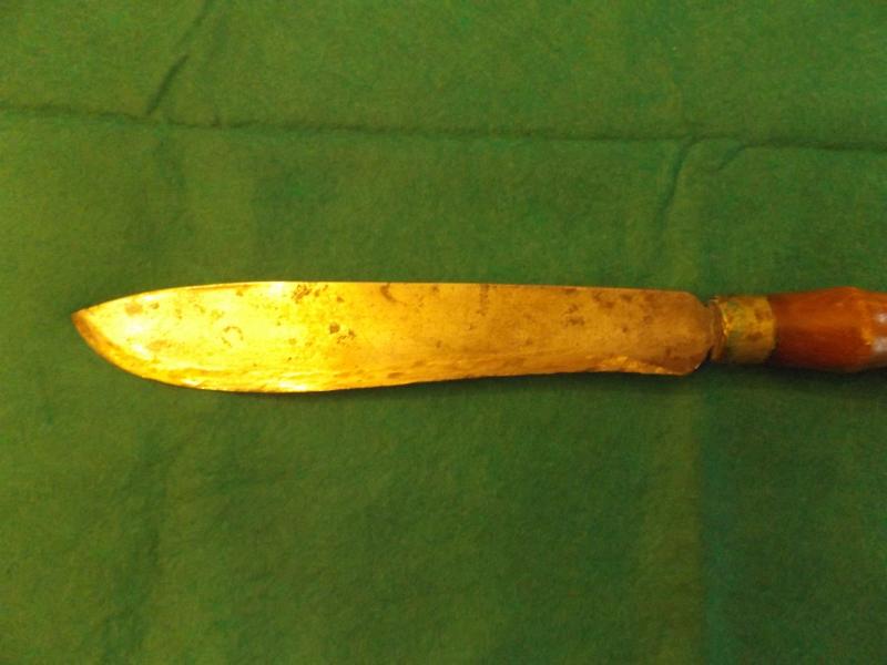 Tool Handle American Belt Knife Revolutionary War Arms